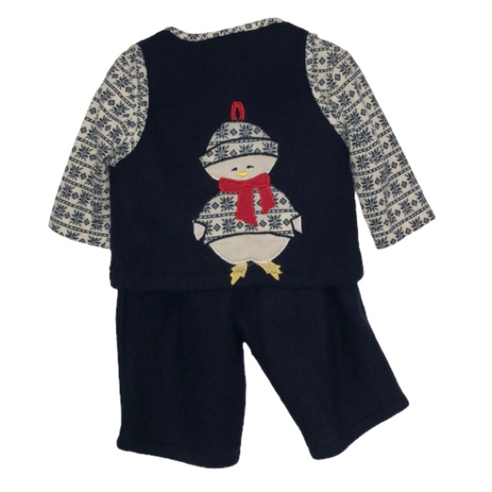 ❄️🐧 Penguin 3 piece Winter Set